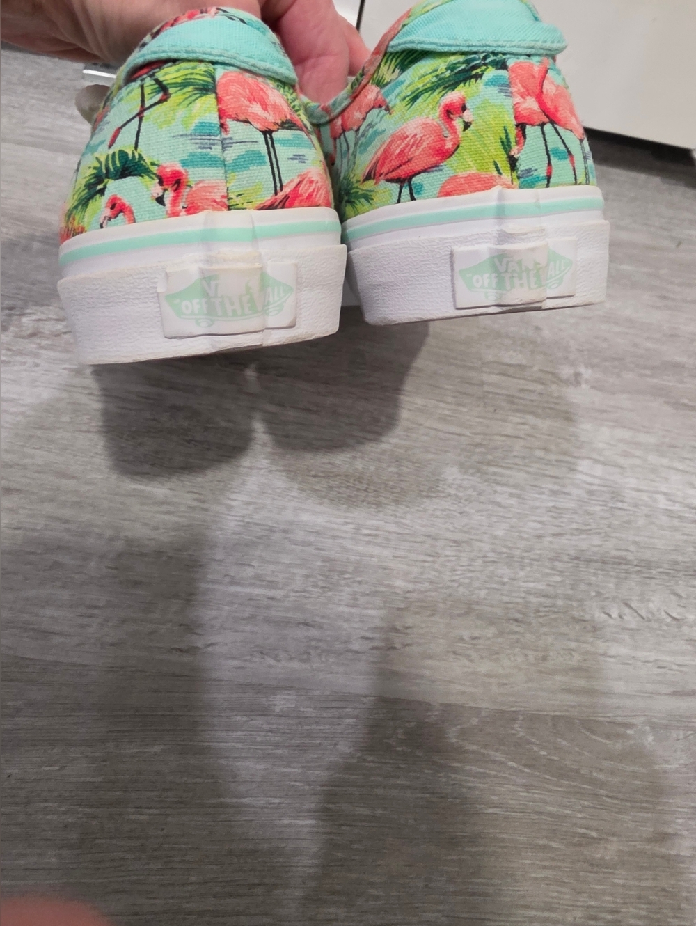 Vans Ultra Cush - Flamingo Tie Closure Shoes Sneakers Sz. 7.5 - NWOB - Picture 4 of 10
